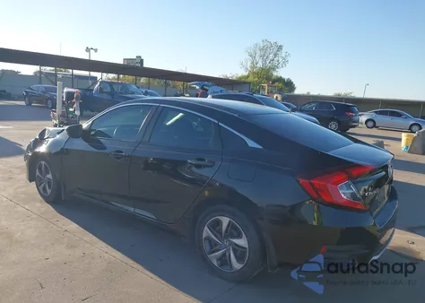 2020 Honda Civic Lx z USA, uszkodzony, nr VIN 19XFC2F60LE025307